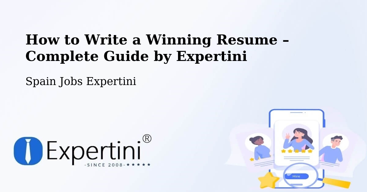 Resume Writing Guide for Job Seekers – Eivissa - Eivissa, Spain Jobs Expertini